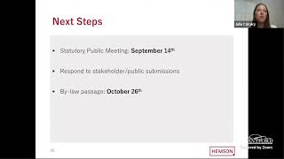 Virtual Public Information Session - City-Wide Development Charges