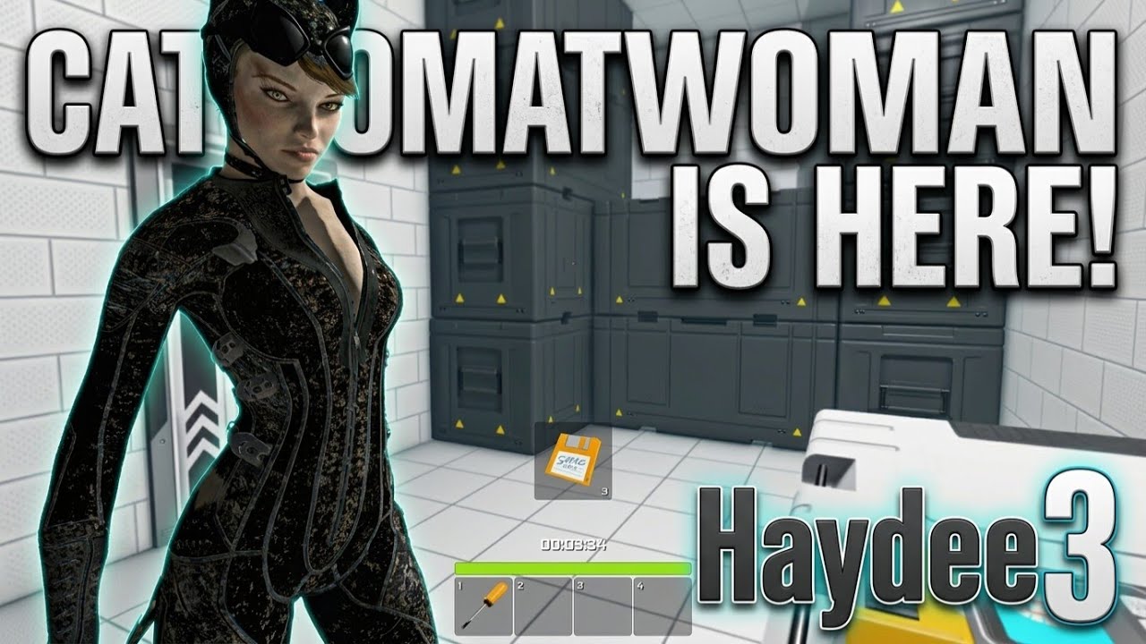 Video miniature for Catwoman (Batman) Mod af simplesim7 | Haydee 3 | Haydee Redux – White Zone, Hardcore, Gameplay, 4K"