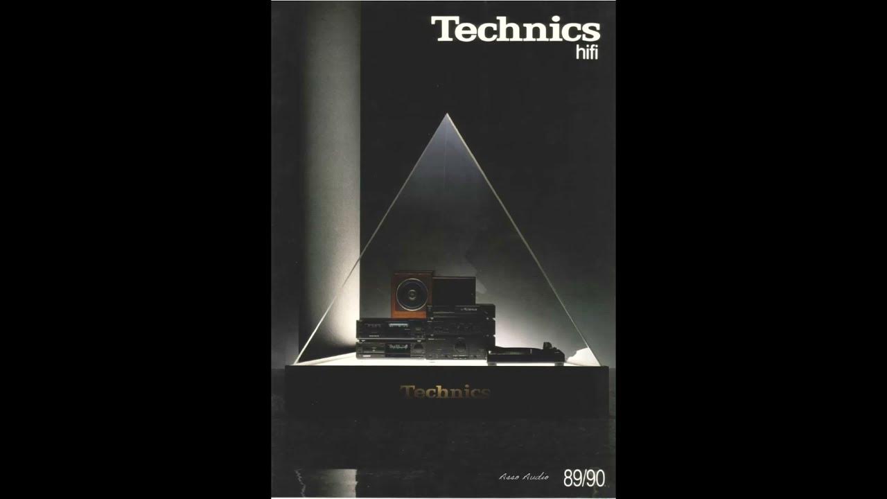 Technics Catalog 1989 /1990 ( Deutsch Language ) YouTube