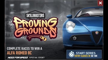 Need For Speed No Limits: Alfa Romeo 8C | Proving Grounds (Day 2 - Try-Outs)