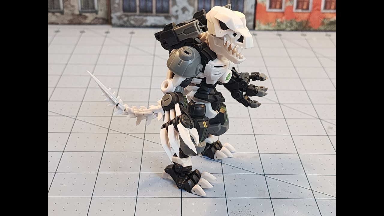 No. 57 Armored Puppet- Variable Dinosaur Fossil Kit! - YouTube