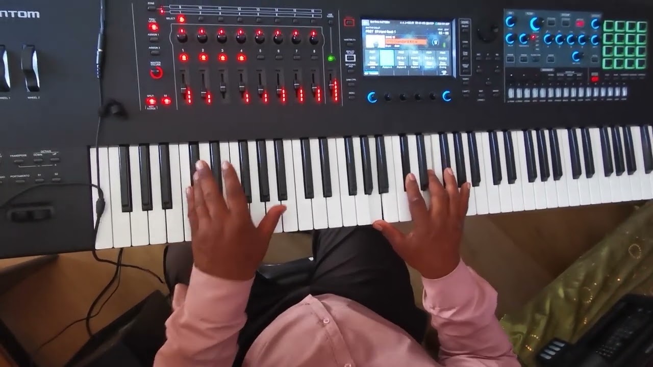 The Power of Roland Fantom 7_Lord You Are Good_musical cover.