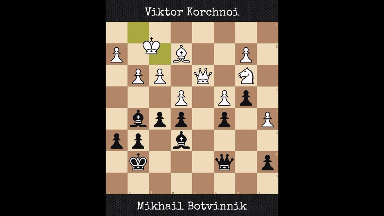 Viktor Korchnoi vs Mikhail Botvinnik | USSR Championship (1955)
