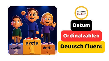 Ordinal Numbers in German | Ordinalzahlen Deutsch | How to say date in German | German A1