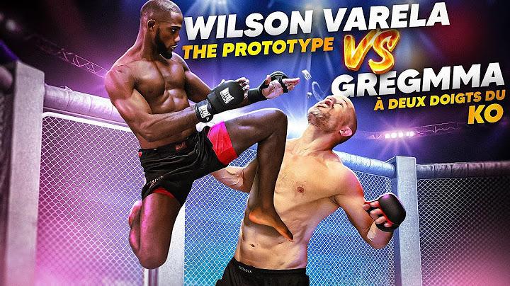 GregMMA au bord du KO face à Wilson Varela (en préparation pour son combat vs Salahdine Parnasse)
