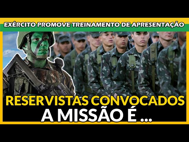 Exército Brasileiro convoca reservistas para o EXAR 2022 - ABC Agora