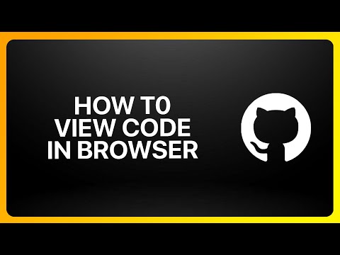 How To View GitHub Code In Browser Tutorial
