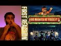 Watching five nights at freddys 2023 for the first time  movie reaction