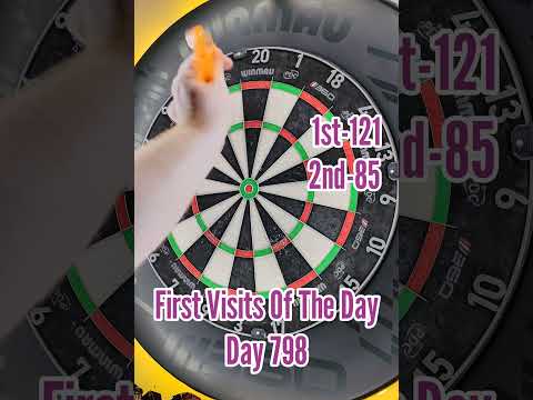 First Visits Of The Day 798 #darts #pdc #lukelittler #dartsreviews #180 #dartschallenge #wdf #bdo