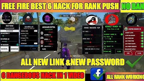 🤩ffh4x Auto Headshot Hack‼️ New Injector FF || Free Fire Esp Name Mod Menu Injector Hack #OB32