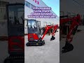 18 Mini excavator, Yanmar engine, available worldwide. Would you like to buy one?#miniexcavator