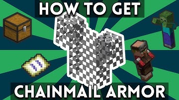 How To Get Chainmail Armor In Minecraft