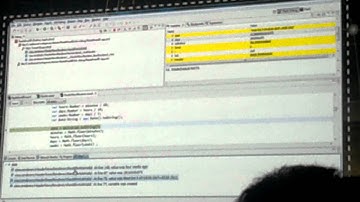 Flash Builder Reverse Debugging presented by Anirudh Sasikumar @ ADOBE MAX 2011  taken with DROID BIONIC