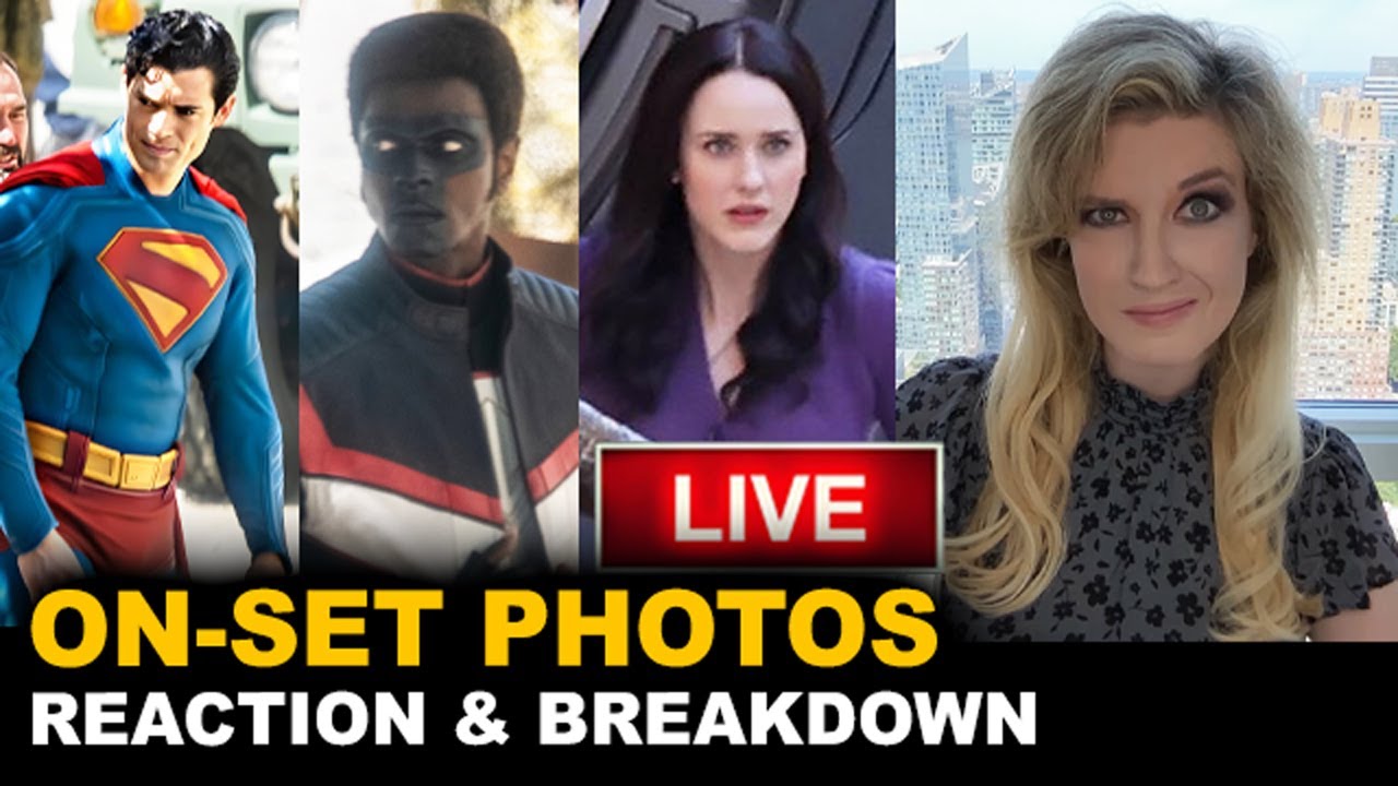Superman Set Photos New Suit, Mr Terrific, Lois Lane BREAKDOWN YouTube