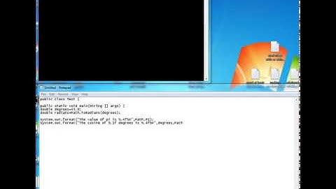 How to do a MATH JAVA PROGRAM with COSINE function