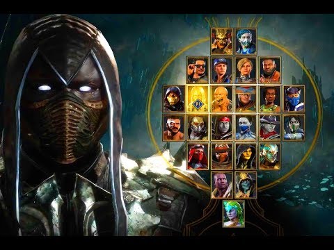 Mortal Kombat 11 - Todos os personagens 