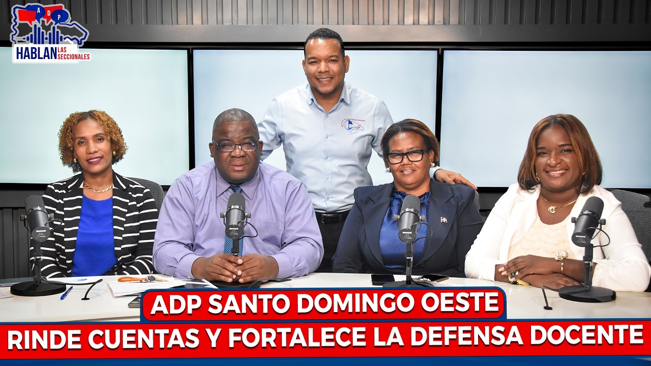 ADP SANTO DOMINGO OESTE RINDE CUENTAS Y FORTALECE LA DEFENSA DOCENTE