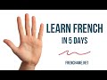 Learn french in 5 days  day 3