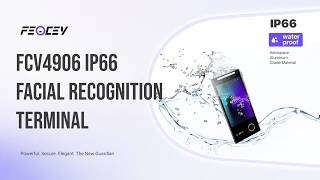 FCV4906:Android IP66Waterproof 8-Inch Facial Recognition Terminal With Secondary Development Support