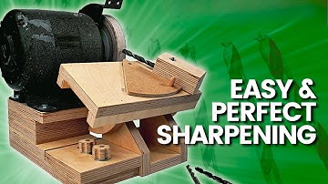 Sharpen Drill Bits With This Jig (Works Every Time)