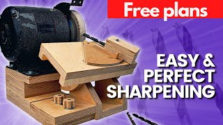 EVERYBODY Can Sharpen Drill Bits With This GENIUS Jig