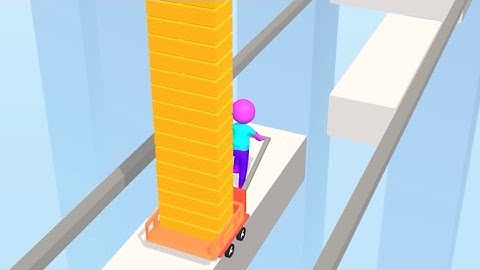 BRICK BUILDER Gameplay Walkthrough All Levels (1-5)iOS, Android Mobile Game