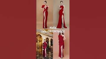 4 mẫu đầm dạ hội đỏ cho nàng thêm quyến rũ