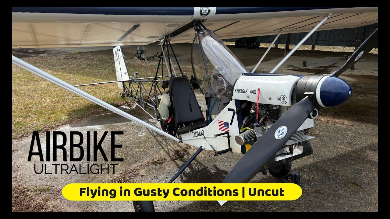 AirBike Ultralight vs Gusty Winds | 2-11-2026