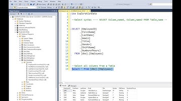 Introduction to SELECT STATEMENT in SQL Server | DML PT3
