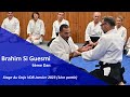 Brahim si guesmi 6me dan  akido au dojo vdb 7 janvier 2023 1re partie