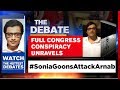 Palghar Questions Unsettle Congress | The Debate With Arnab Goswami