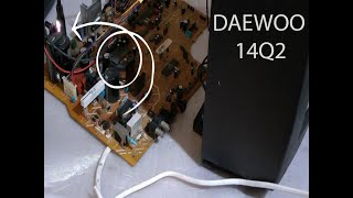 Ремонт телевизора  DAEWOO 14Q2