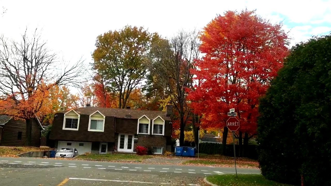 شاهد روعة الخريف بكندا Ville de Repentigny YouTube