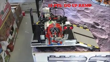 Exit 5 Robotics - 2014 Moonbots Demonstration Robot Run Video with Lego Mindstorms EV3