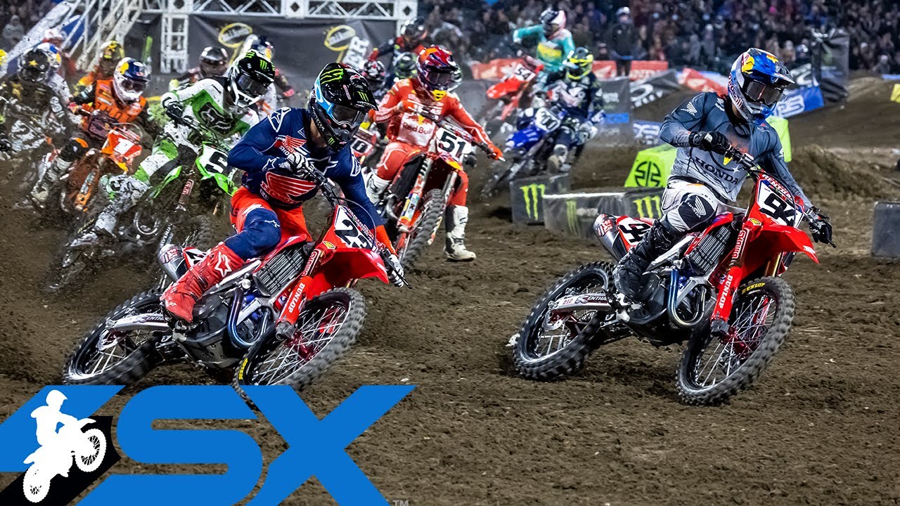 Supercross Round #1 450SX Highlights Anaheim, CA Angel Stadium Jan 08, 2022