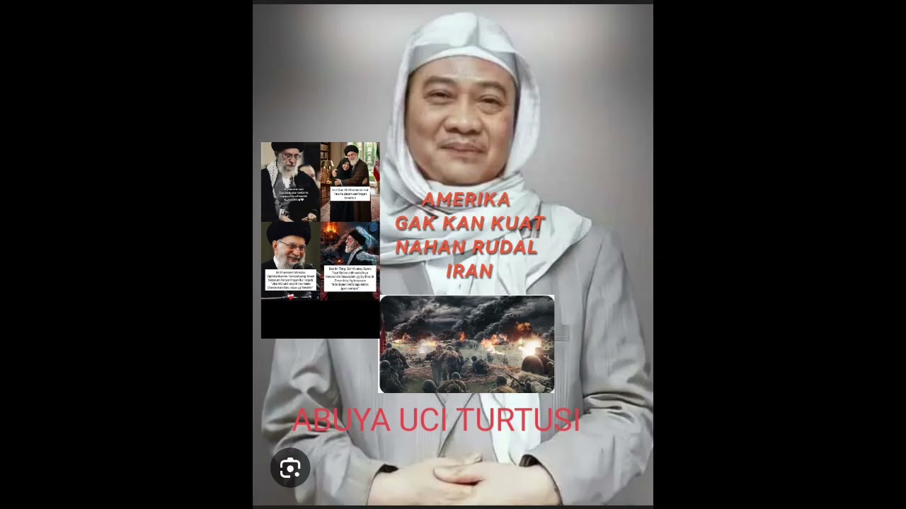 “Merinding! Abuya Uci Sudah Menyinggung Perang Iran – Tanda Zaman Akhir?”