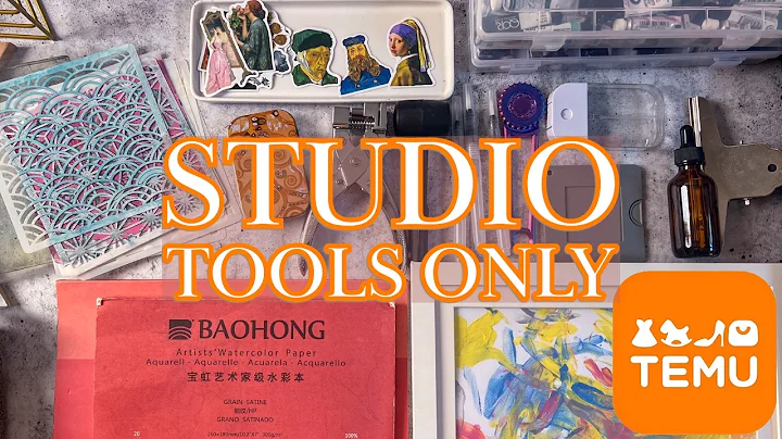 What I Actually Buy on Temu as an Artist (Studio Tools Only)