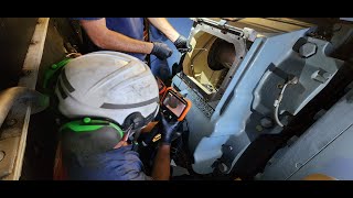 Wind Turbine Gearbox Inspection MM92  Borescope