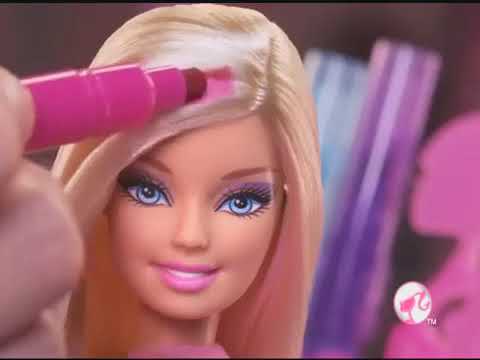 Barbie Hairtastic Color & Wash Salon Commercial (2011)