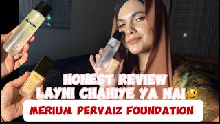 Merium Pervaiz Glass Skin Foundation My 💯 % Honest Review