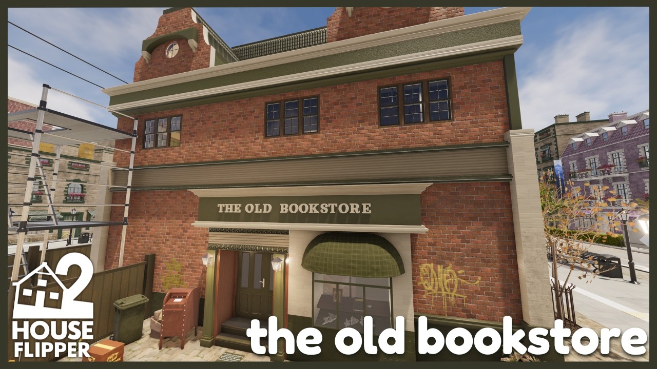 the old bookstore | house flipper 2 🏡 custom job | no commentary longplay