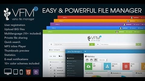 Veno File Manager - host and share files #installation&test