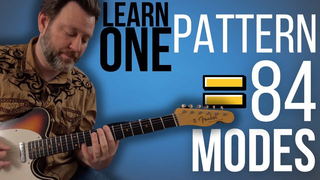 84 Modes with ONE Pattern & Cycle 4 | Intermediate Guitar Lesson - YouTube