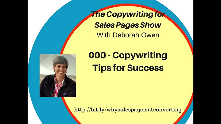 Copywriting for Sales Pages Show - With Deborah Ow...