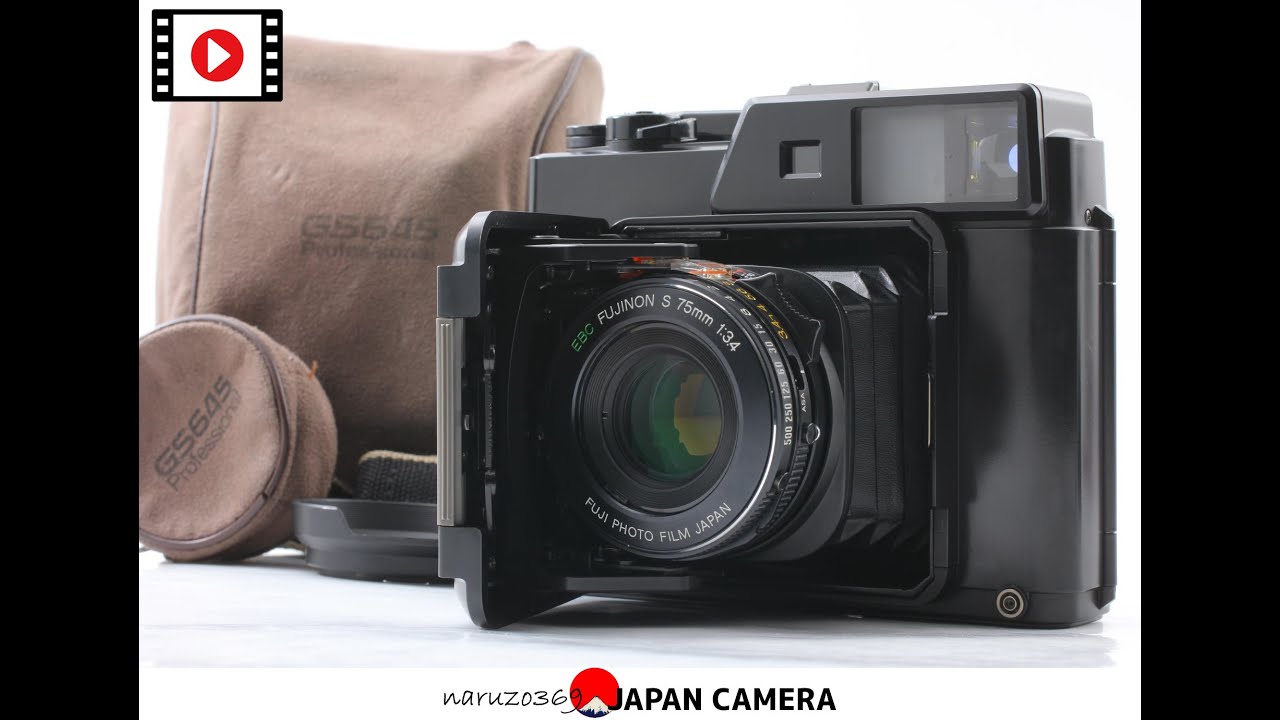 ☆SOLD☆ [Near MINT] FUJICA GS645 Pro 6x4.5 Film Camera 75mm f/3.4