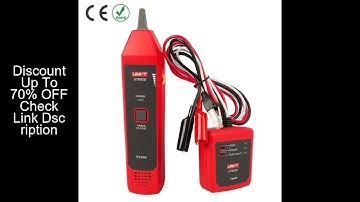 UNI-T UT682 Series Wire Tracker Toner Probe Telephone Line Network Cable  Ethernet LAN Tester Calibr