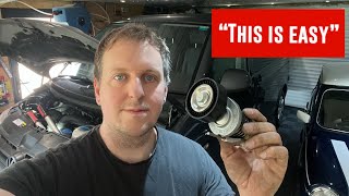 VW T5 2.0 TDI Aux Belt Tensioner Change