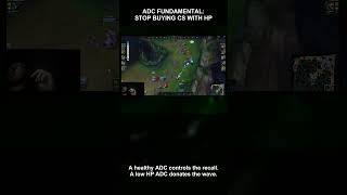Stop Losing Lane for CS: ADC HP Discipline Explained