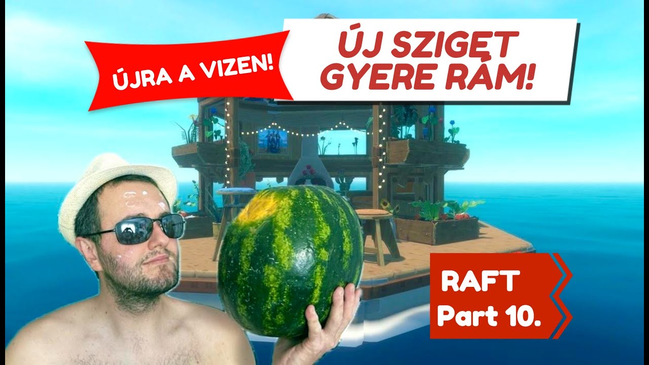 Chill Raft RAFT-RA FEL! PART - 10 #raft #chill #chillgamer #survival - YouTube