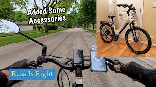 Riding The Lectric Express 2... With Accessories Added!